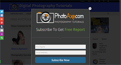 Desktop Screenshot of photoaxe.com